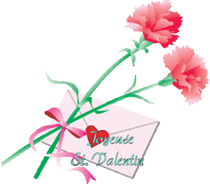 joyeuse Saint Valentin roses